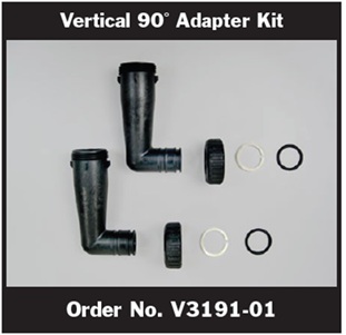 ADAPTER KIT CLACK VERTICAL 90 DEGREE # V3191-01
